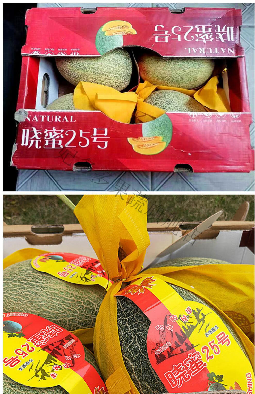 海南哈密瓜新鲜水果海沙蜜瓜大果礼盒装6500g