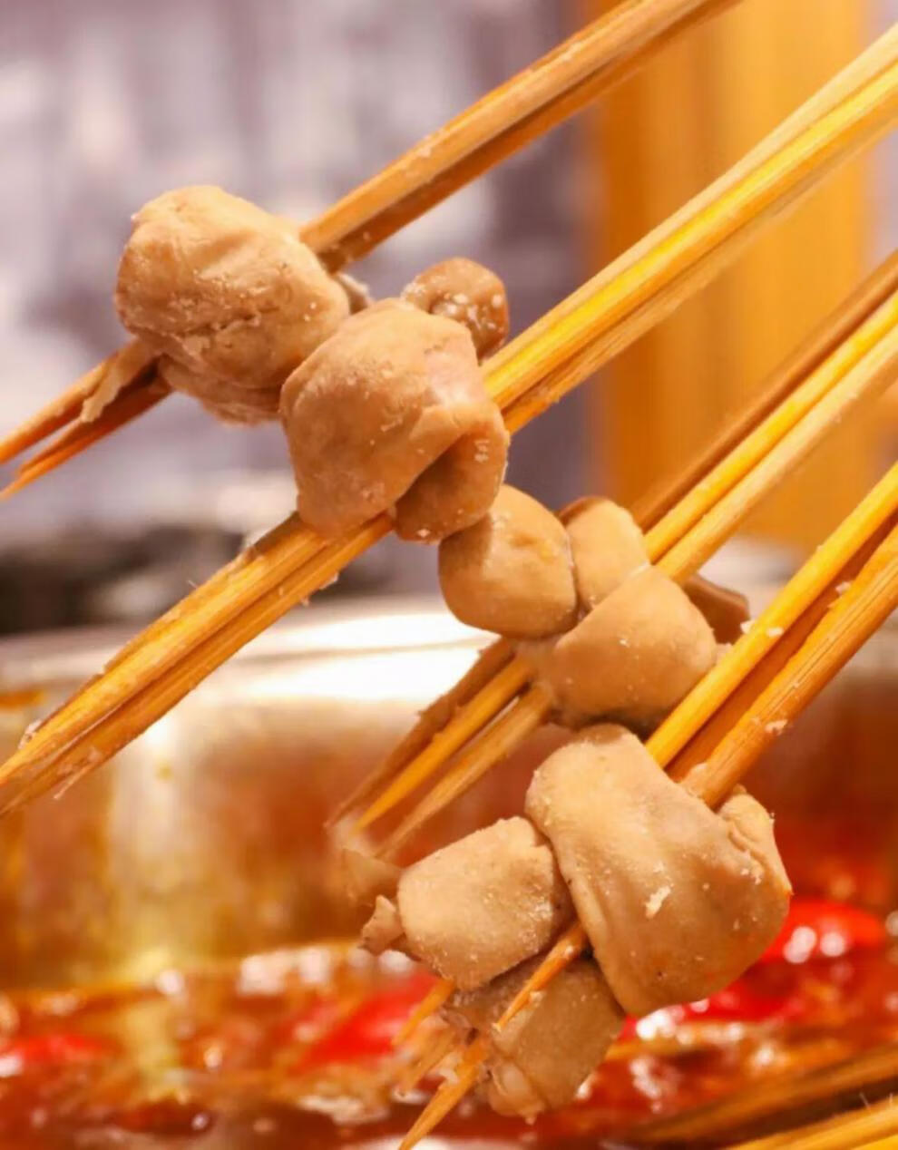 四川火锅串串全熟冒节子肥肠新鲜猪小肠冒菜麻辣烫商用半成品 冒节子