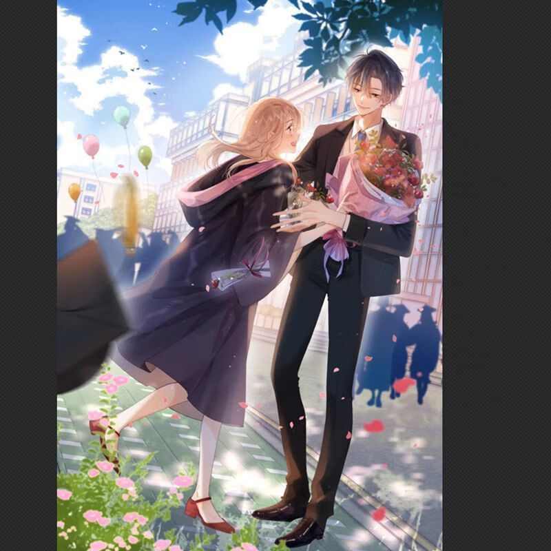 偷偷藏不住周边立牌12cm动漫桑稚段嘉许桌面摆件送男女朋友生日礼物 1