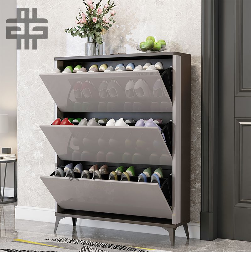 威赛星 斜插式鞋柜翻斗式鞋柜新款2020收纳家用进门口大容量小户型