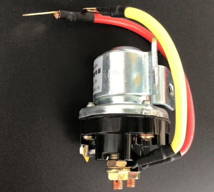 12v24v伏减速马启动继电器150a大功率汽车柴汽油起动发动机50a农用