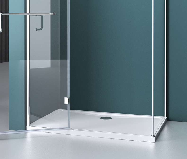 德国doporro北欧卫生间亚克力淋浴房底座加厚防冻脚长方形防水快速