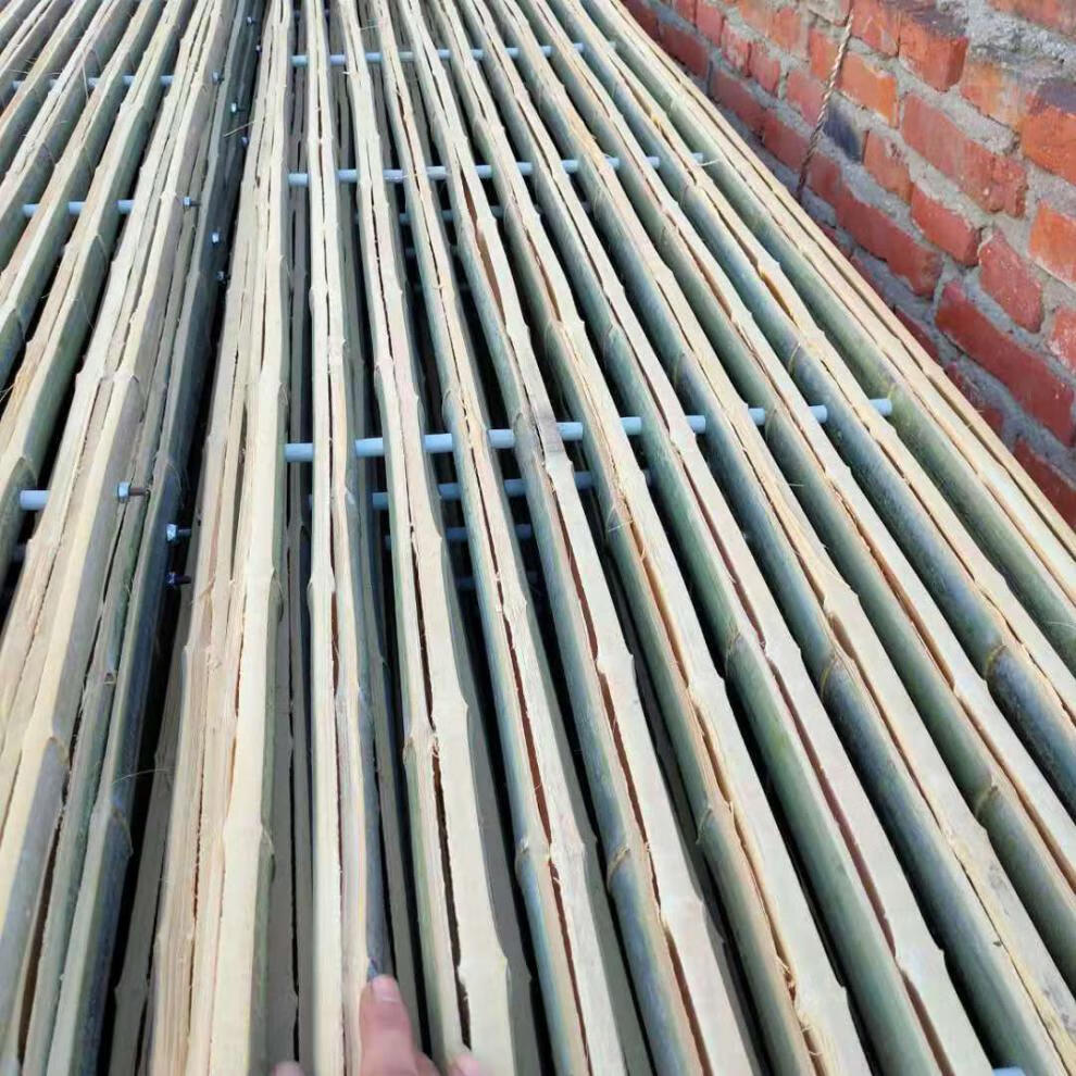 漏粪板羊床漏粪板羊圈羊舍羊用漏粪板羊床竹排羊粪板漏粪板竹排 3米*