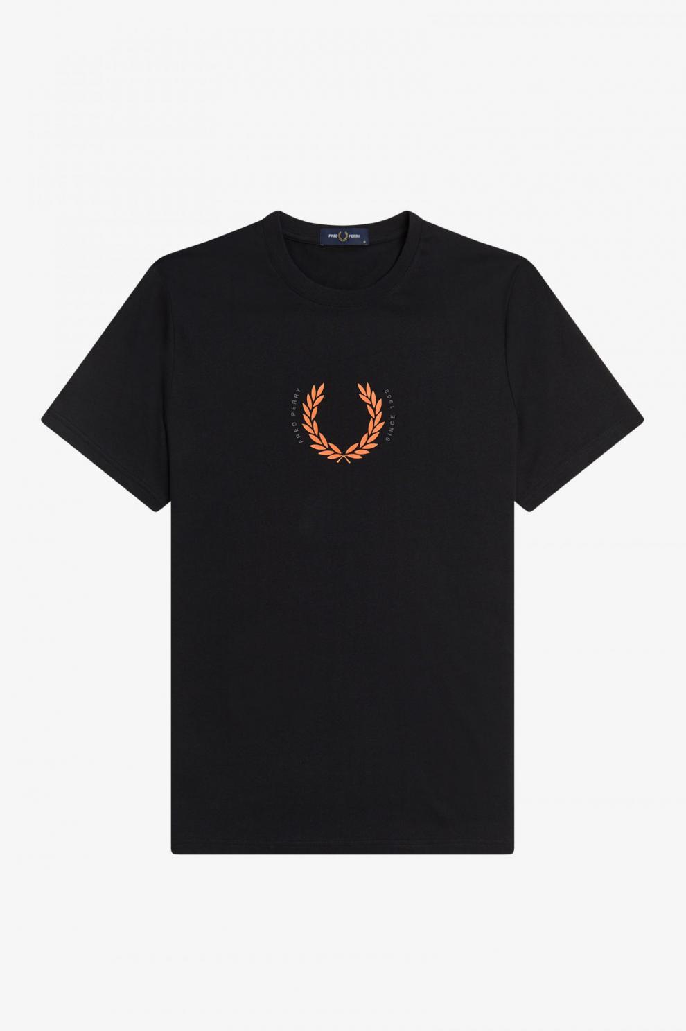 fredperry麦穗商场同款男女fp圆领纯棉短袖t刺绣印花吸汗防臭大码运动