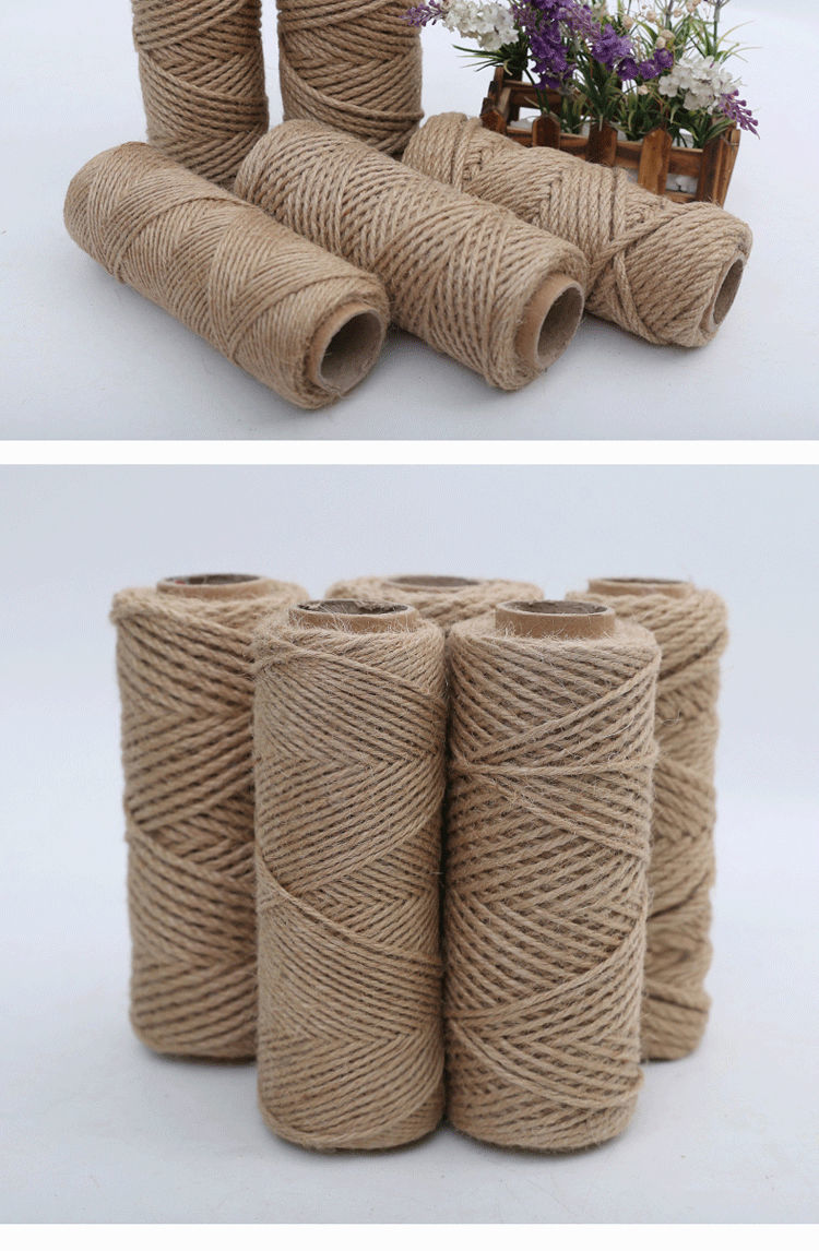 手工麻绳批发猫用麻绳 diy装饰麻绳麻线绳子粗麻绳细麻绳捆绑麻绳
