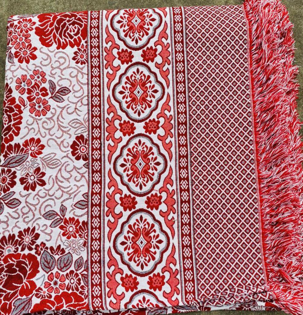 老式床单有现货新款2米3米4米老式针织线毯沙毯床单盖毯沙发巾大炕单