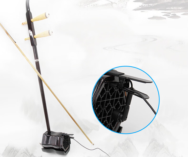 kimafun晶麦风二胡专用麦克风无线有线话筒乐器拾音器cx800定制款3米