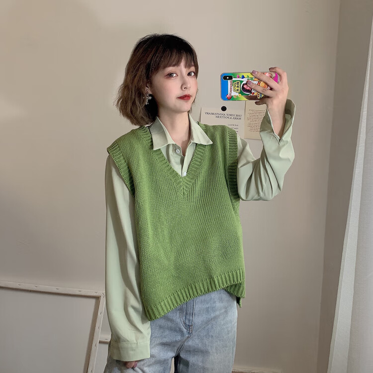 绿色马甲/单件 均码【图片 价格 品牌 报价】-京东