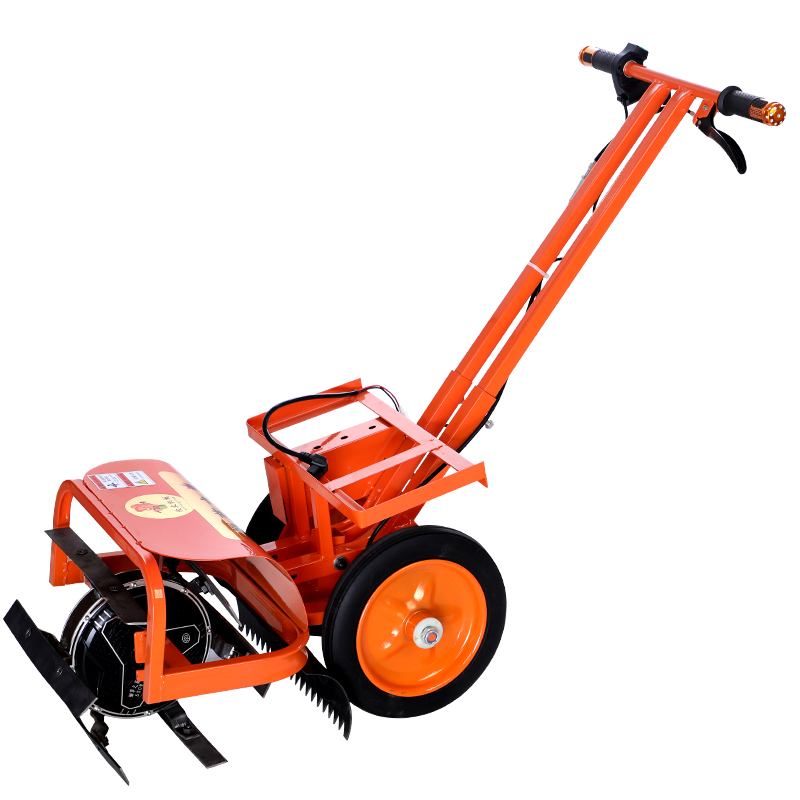 电动割草机器 家用电动除草机器玉米地果园林农e田充电式手推割草开荒