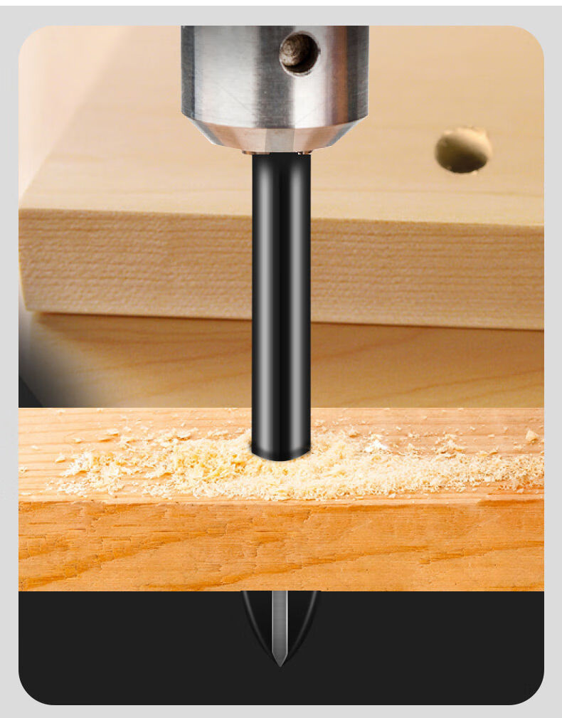 瓷砖钻头6mm高硬度玻璃混凝土大理石木工开孔器磁砖三角钻头定制4mm