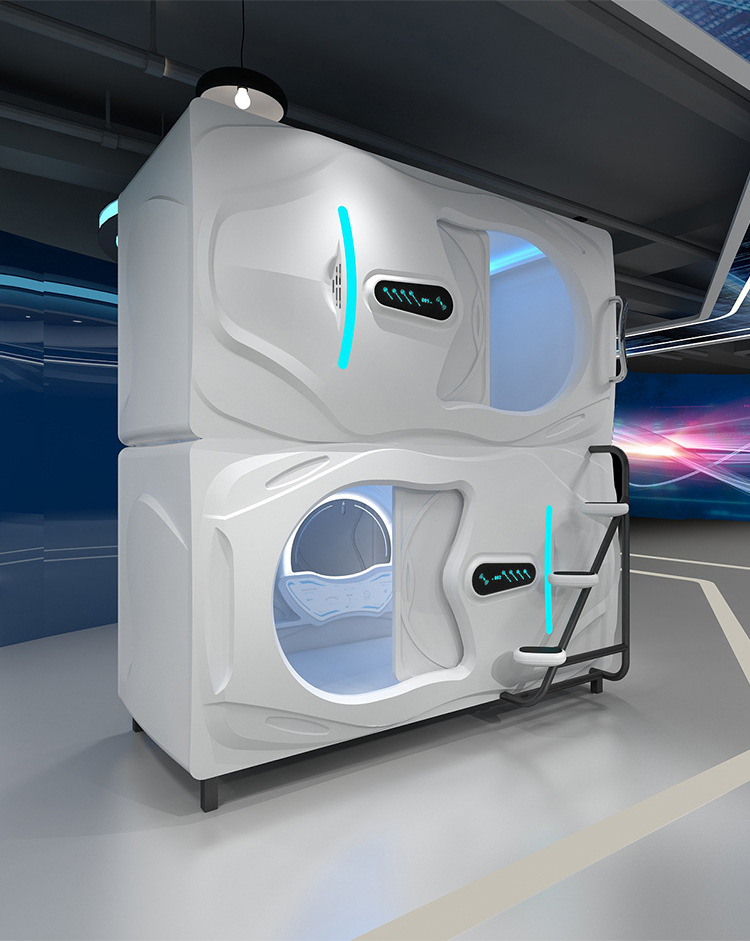 2022新款太空舱胶囊床太空舱床设备旅馆睡眠仓隔音单人家用宿舍房间