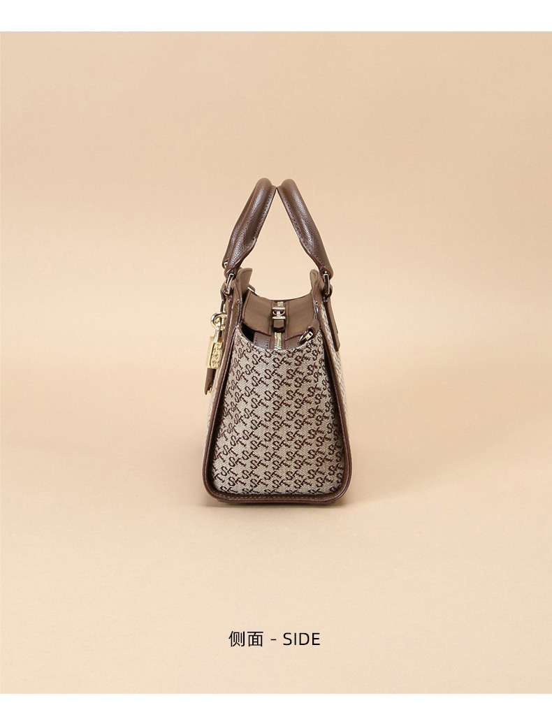 samanthathavasa萨曼莎st老花字母托特包手提单肩包80海军蓝