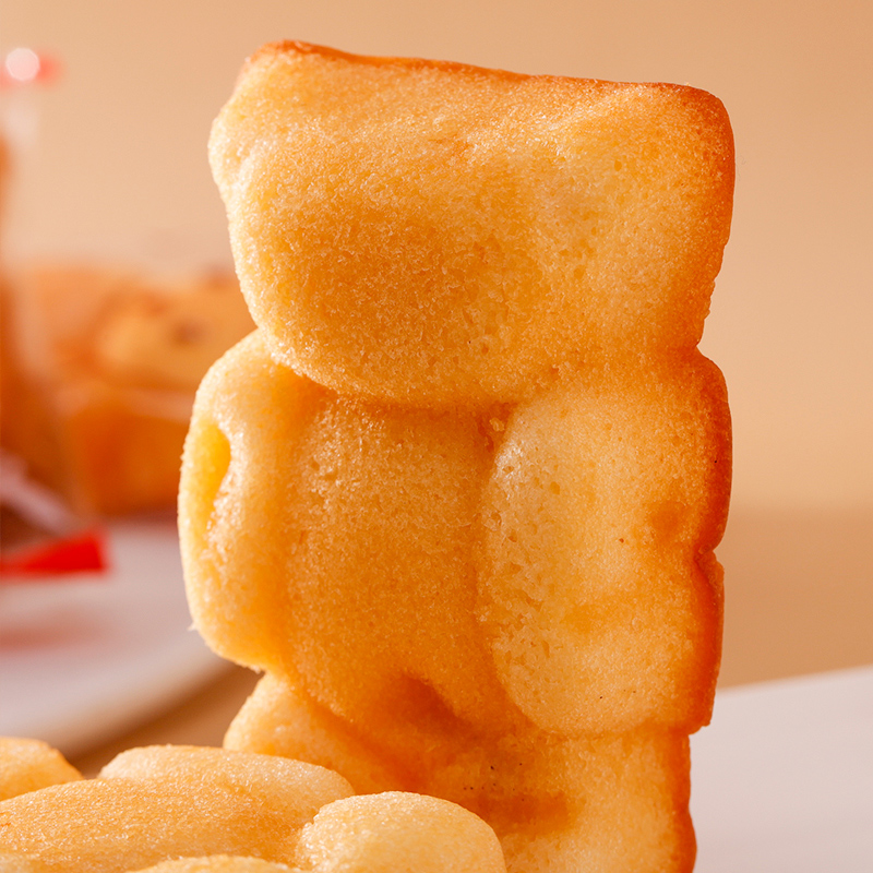 泡吧熊仔蛋糕早餐整箱5斤代餐点心休闲零食小吃面包糕点小包装500g约