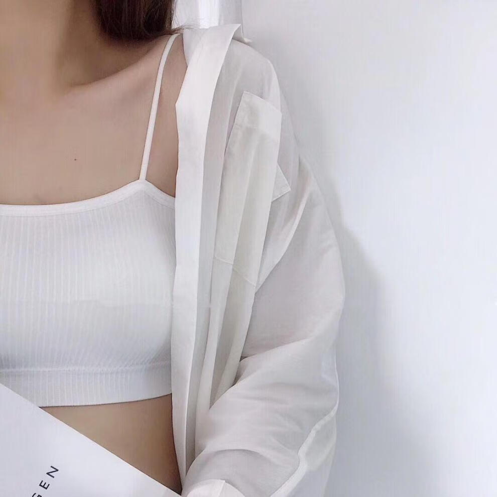 暖杭内衣女学生韩版裹胸初中生吊带性感外穿少女背心裹胸抹胸文胸单件