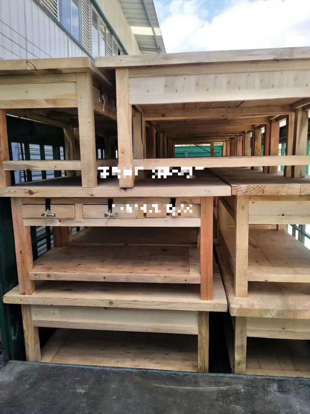 优本黛重型木制钳工台模具工作台木工作台维修桌普通型1455260cm三