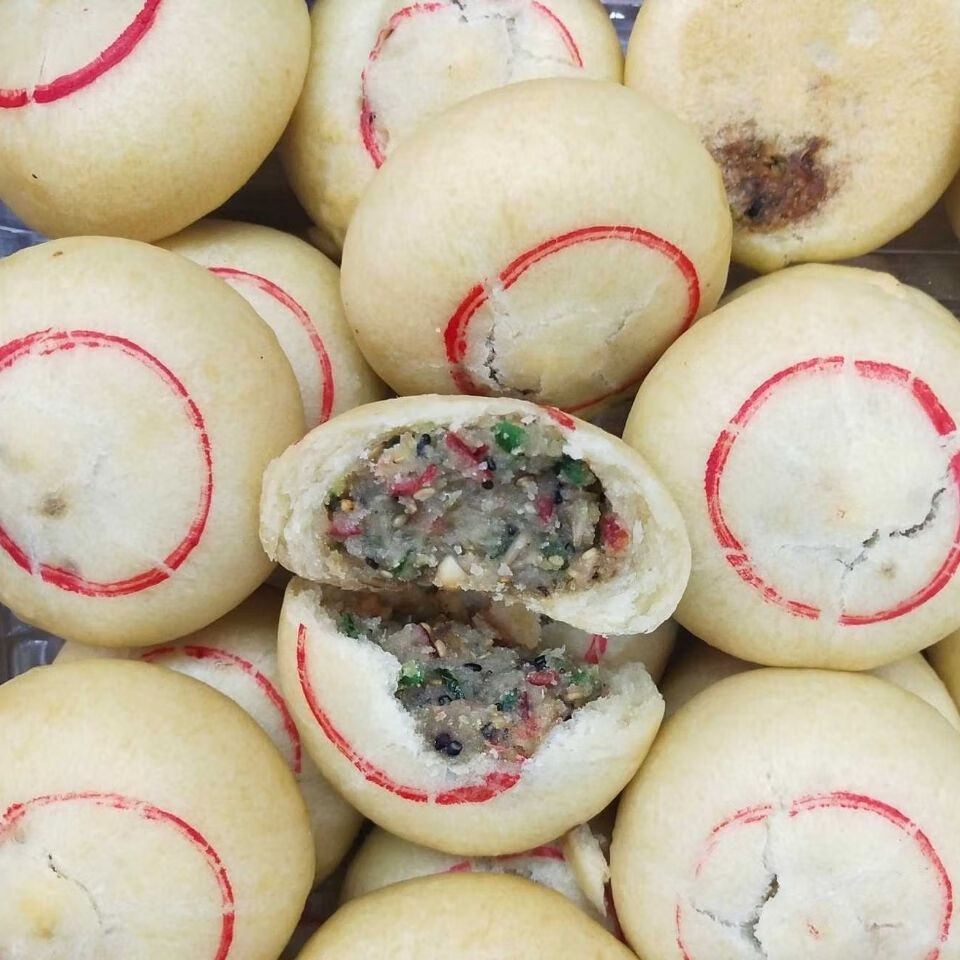 自来红月饼香油月饼老北京伍仁月饼手工月饼京式月饼月饼零食【网红