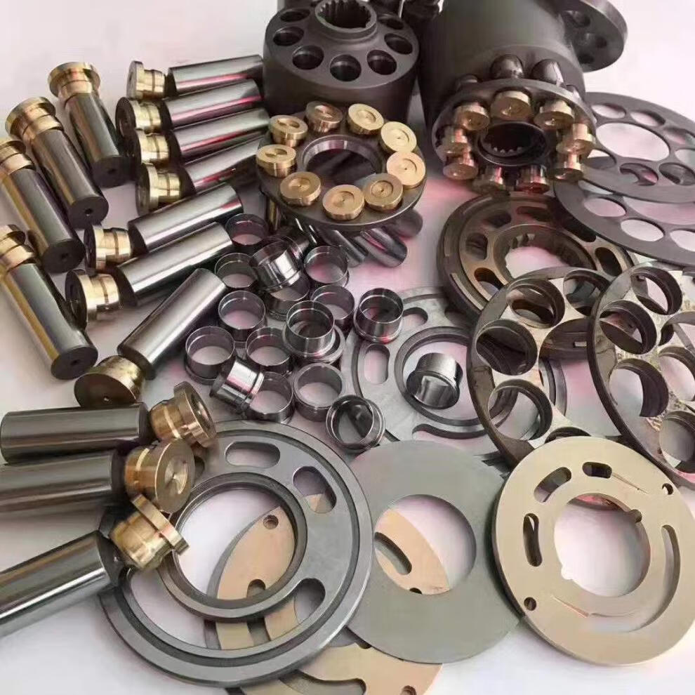 挖掘机液压配件柱塞泵胆配油盘九孔摇摆斜盘回转行走g液压马达质旺农