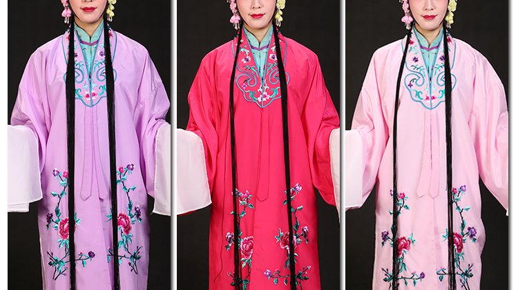 戏装服饰京剧女花旦戏曲服装古装中国风演出戏服青衣水袖舞蹈练功服装