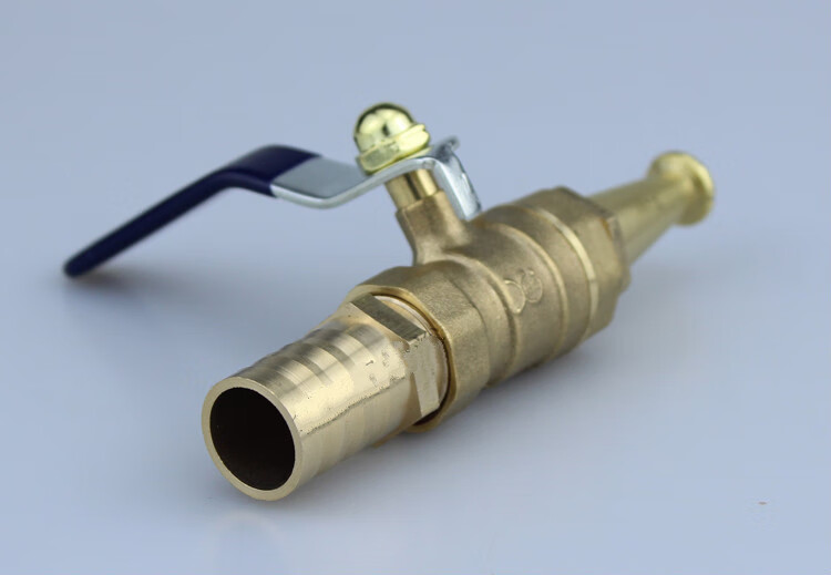 消防水带消防卷盘开关水枪头dn15dn20铜枪头高压喷枪头水管消防水枪6