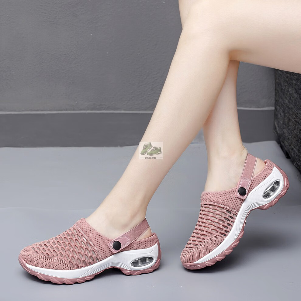 沙滩拖鞋女洞洞鞋女沙滩鞋女拖鞋海边度假鞋网红拖鞋女外穿时尚气垫