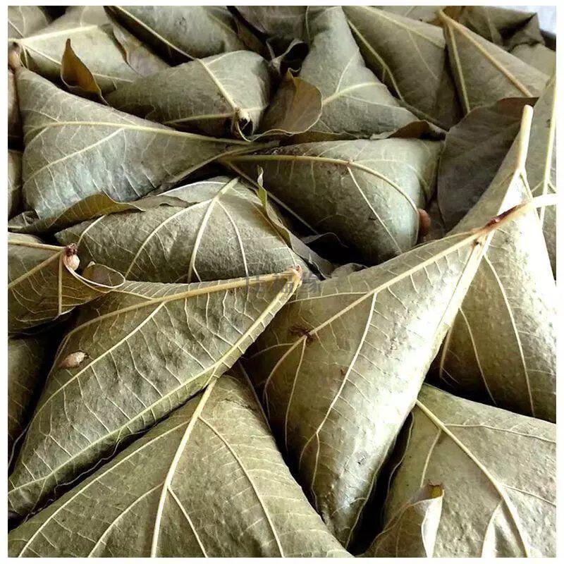 桐子叶粑粑 10个 重庆特产桐子叶麦子粑粑粗粮杂粮早餐糕点麦子粑现做