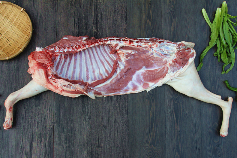 新鲜羊肉带皮山羊整只25斤小山羊羊排羊前腿后腿羊蝎子生鲜莫尔加德50