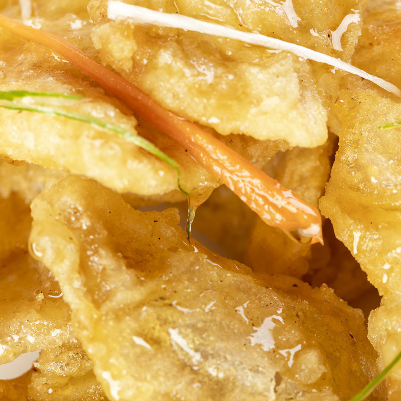 东北速冻锅包肉半成品纯里脊肉油炸带醋汁酸甜可口餐厅家庭代餐