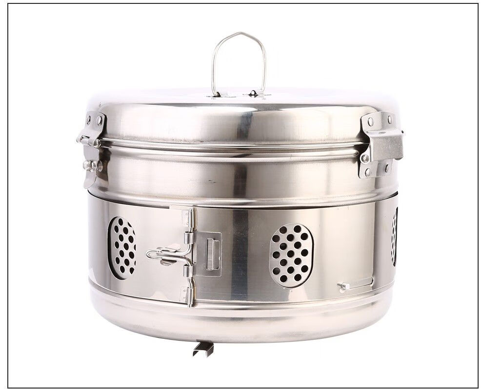 医用储槽不锈钢贮槽消毒锅桶敷料纱布缸器械盒棉花缸储物罐消毒槽 201