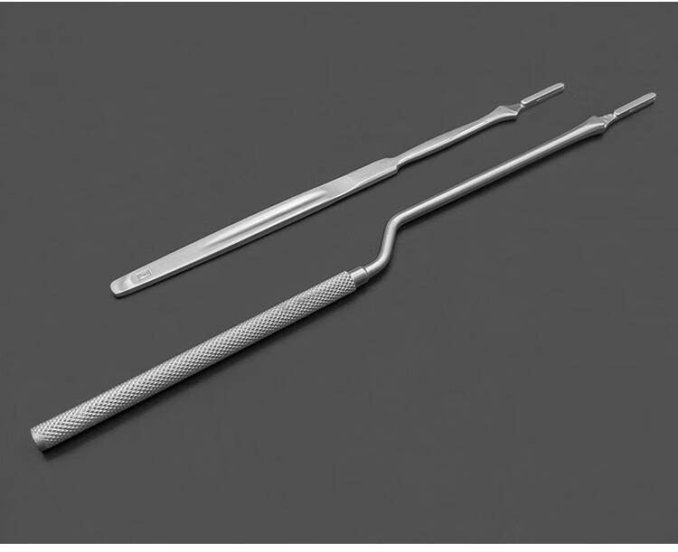 医用不锈钢手术刀柄3号4号刀柄11号23号刀片美工刀刻刀宠物手术刀 枪