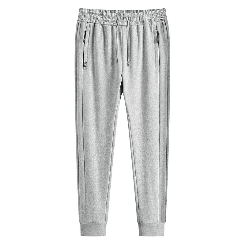 厂家直销运动裤男95棉5氨纶休闲长裤直筒运动裤男秋冬加绒加厚宽松大