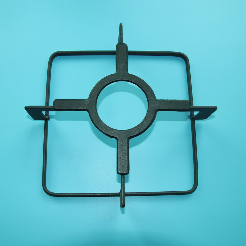 燃气灶具配件辅助架小型奶锅架咖啡壶药壶小炉架支架子mq8075黑铸铁锅