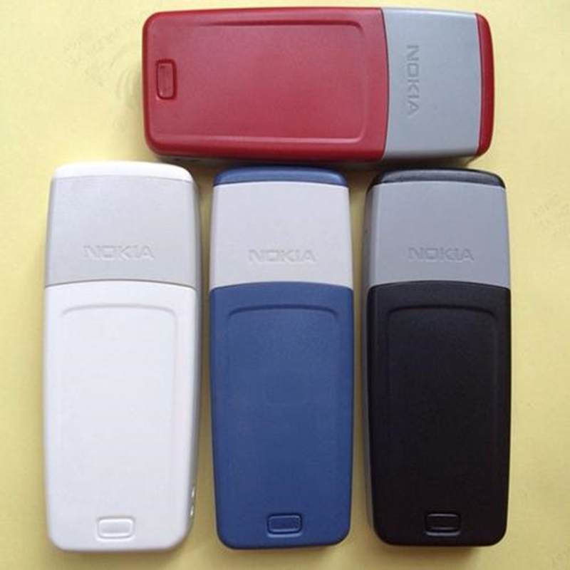 nokia诺基亚1110经典怀旧小巧便携智能直板学生原装电池白色两电一充