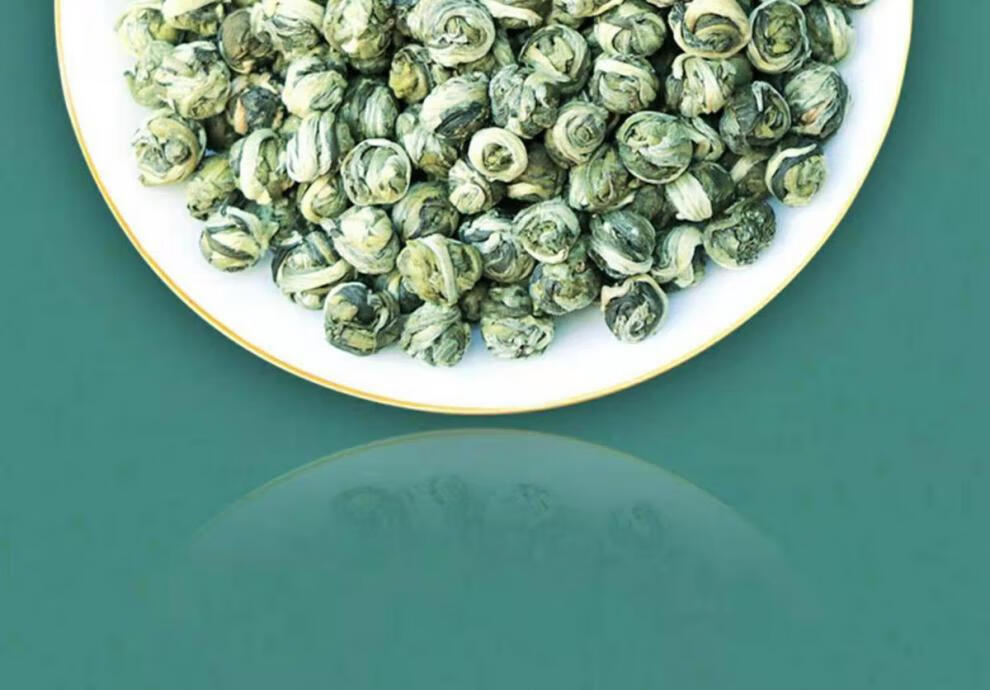 龙珠茉莉花茶浓香型白龙珠茉莉花茶100g500g 1000g装【两斤】【图片