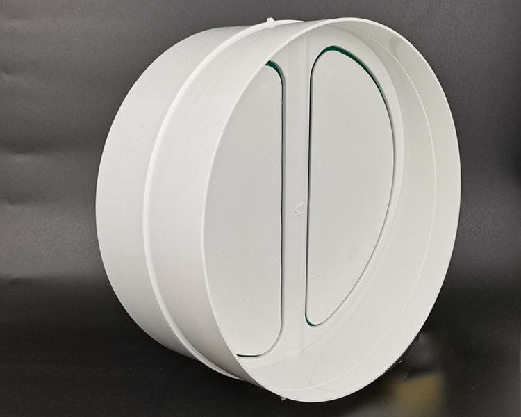 250315pvc排风管道止回阀油烟机300风道管道止逆阀烟道阀单向阀b双面