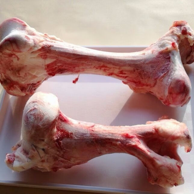 农民回乡牛筒骨现宰新鲜牛骨头牛棒骨纯筒骨4斤牛颈骨牛蝎子