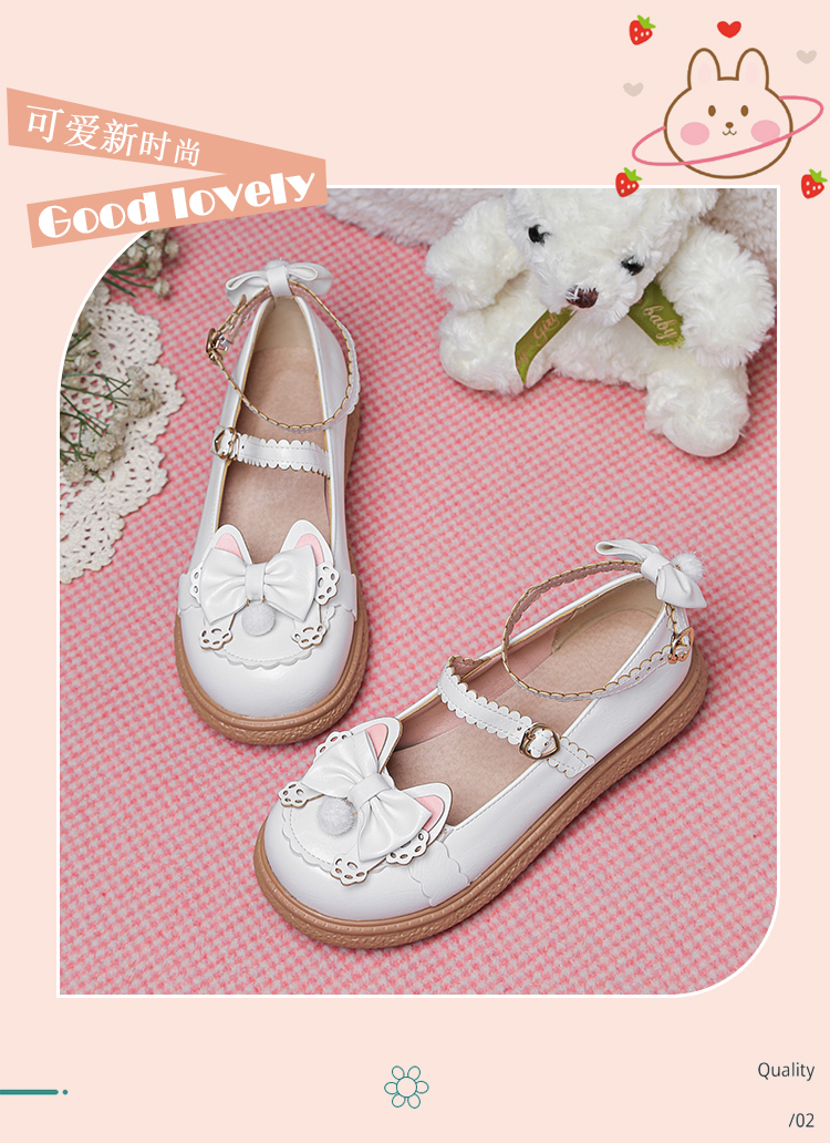 jk制服鞋子儿童洛丽塔鞋子女童公主皮鞋可爱萝莉演出鞋少女孩搭配裙子