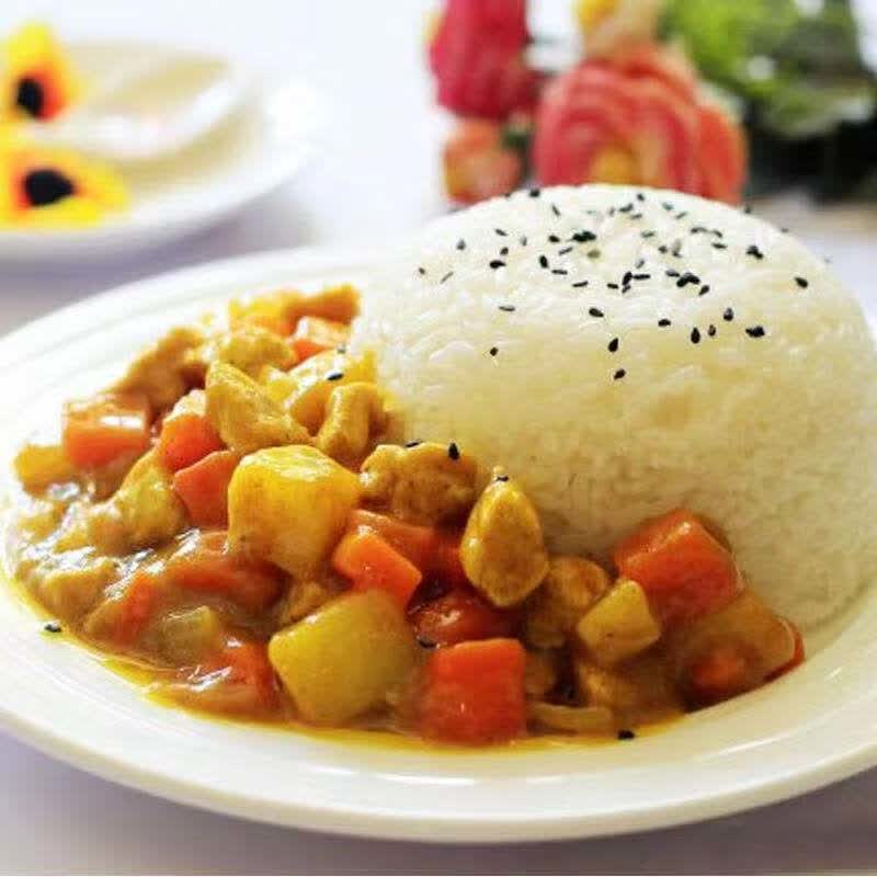爪哇中辣咖喱1kg(碎片状)日式便当简餐咖喱饭中西餐调料【图片 价格