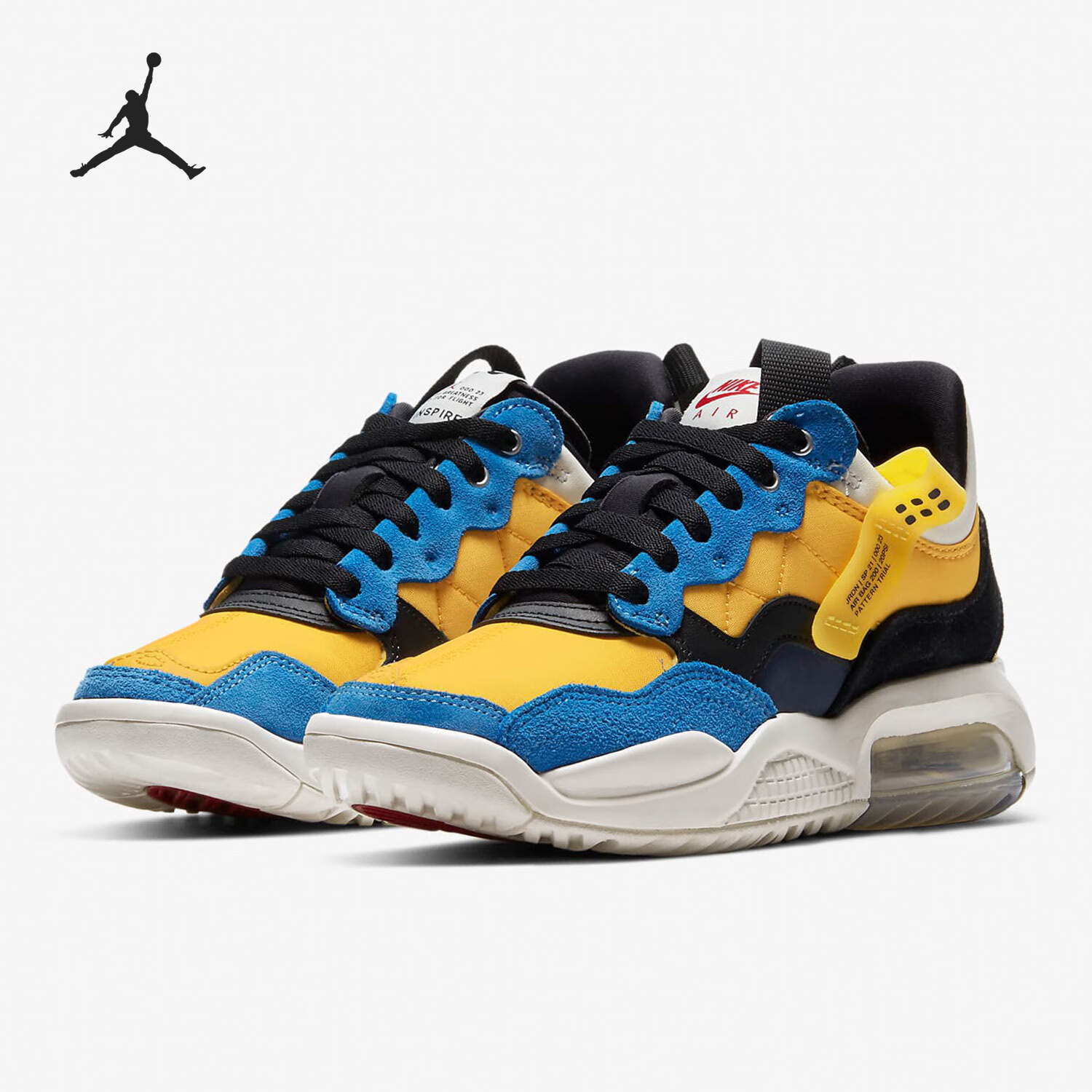 nike/耐克jordan ma2大童女子gs时尚潮流低帮休闲运动鞋 cw6594-700