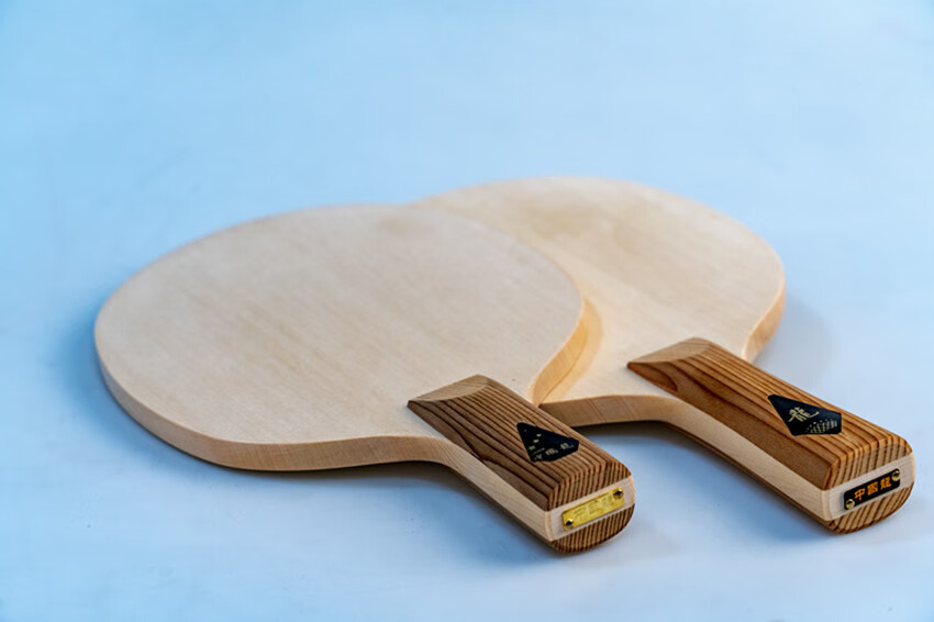 腾轩普及版单桧木乒乓球拍底板反胶长胶正胶直板横板br688色差板直板