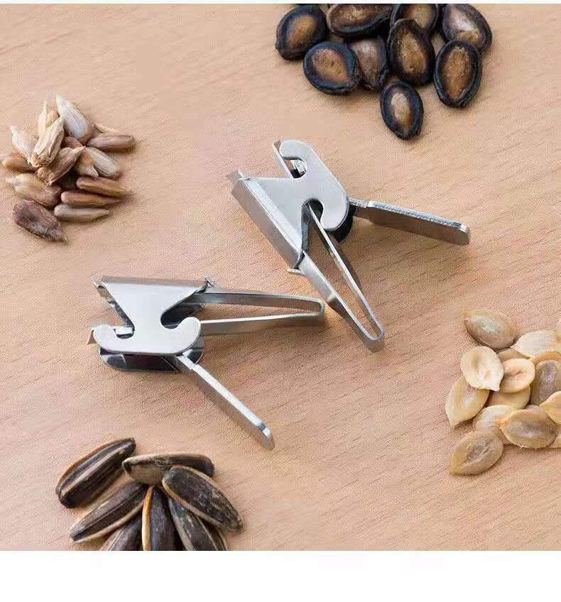 瓜子钳松子钳花生坚果去壳器瓜子夹剥瓜子器升级款嗑瓜子神器3个装