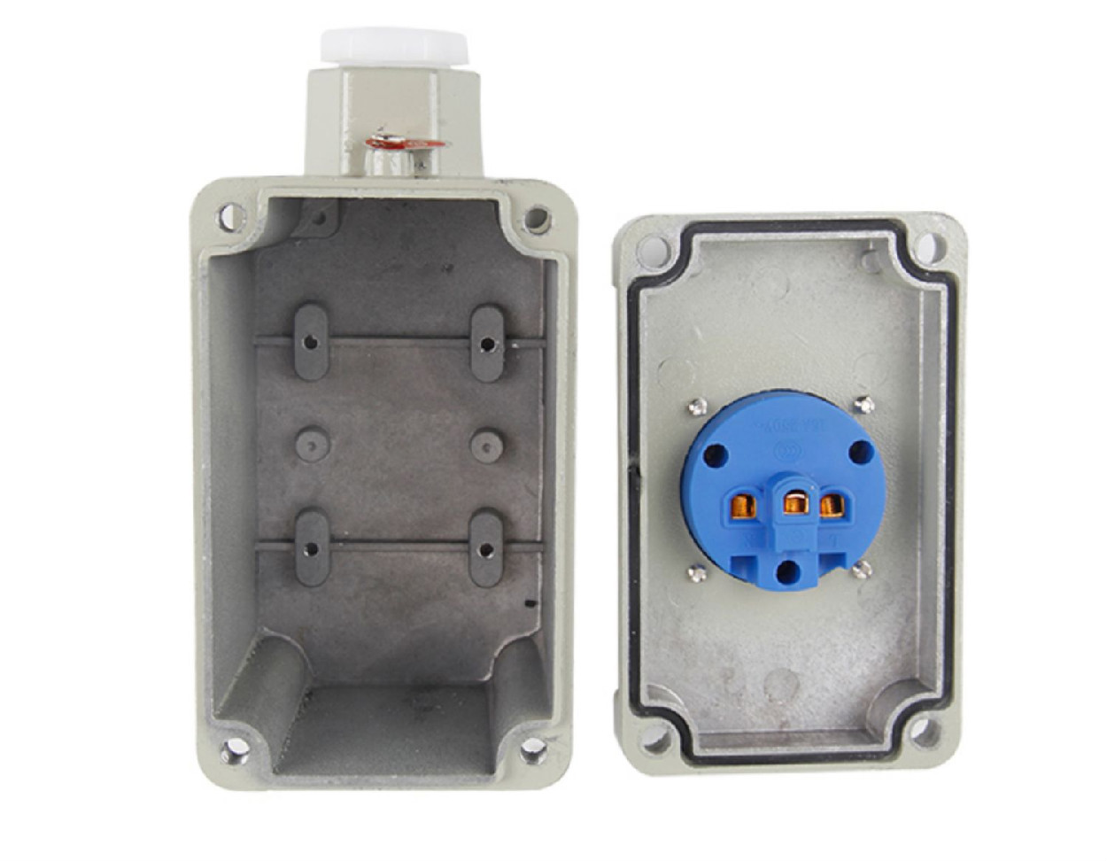 防爆插座220v五孔明装暗装通用10a/16a多孔86型工业防水户外插座 防爆