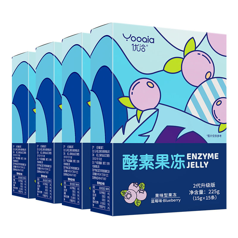 优洽酵素果冻 多规格225*1盒 / 130*1盒 酵素果蔬酵素粉复合水果冻粉