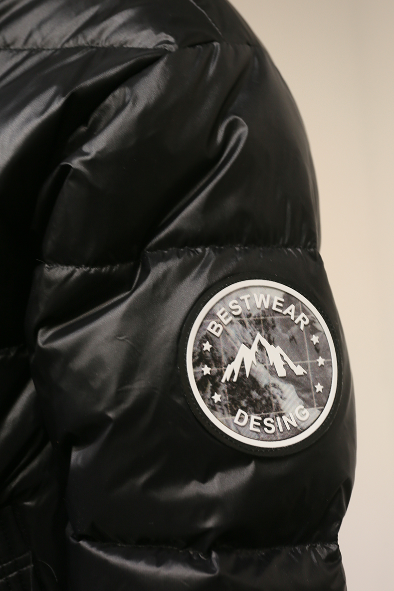 andseeyou新款男装羽绒服假两件侧臂雪山小圆标男士服男加厚商务大码