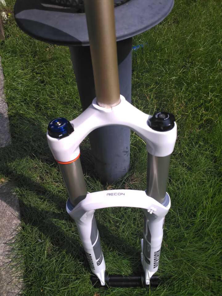 rockshox前叉rockshoxrecongold26寸山地自行车气压油簧避震前叉re