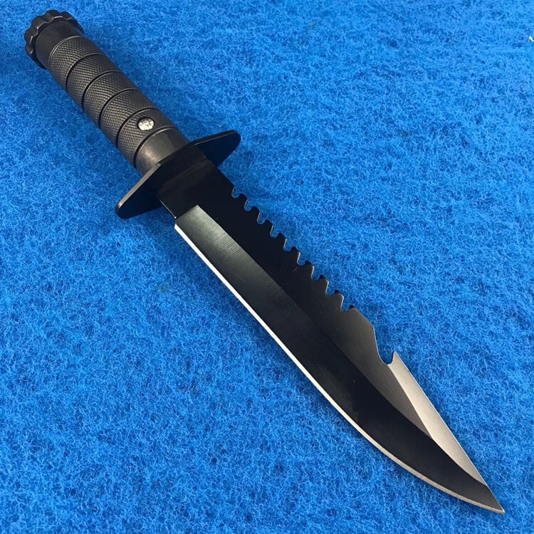 m9军刃户外战术防身露营刀高硬度不锈钢军刀野外随身中长款一体退役