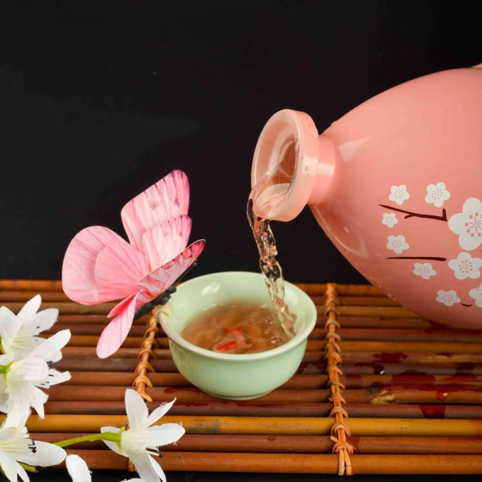 谷圈 三生三世桃花酒 醉果酒花酒酒桃花酿桂花酿 8度500ml装12瓶 6个