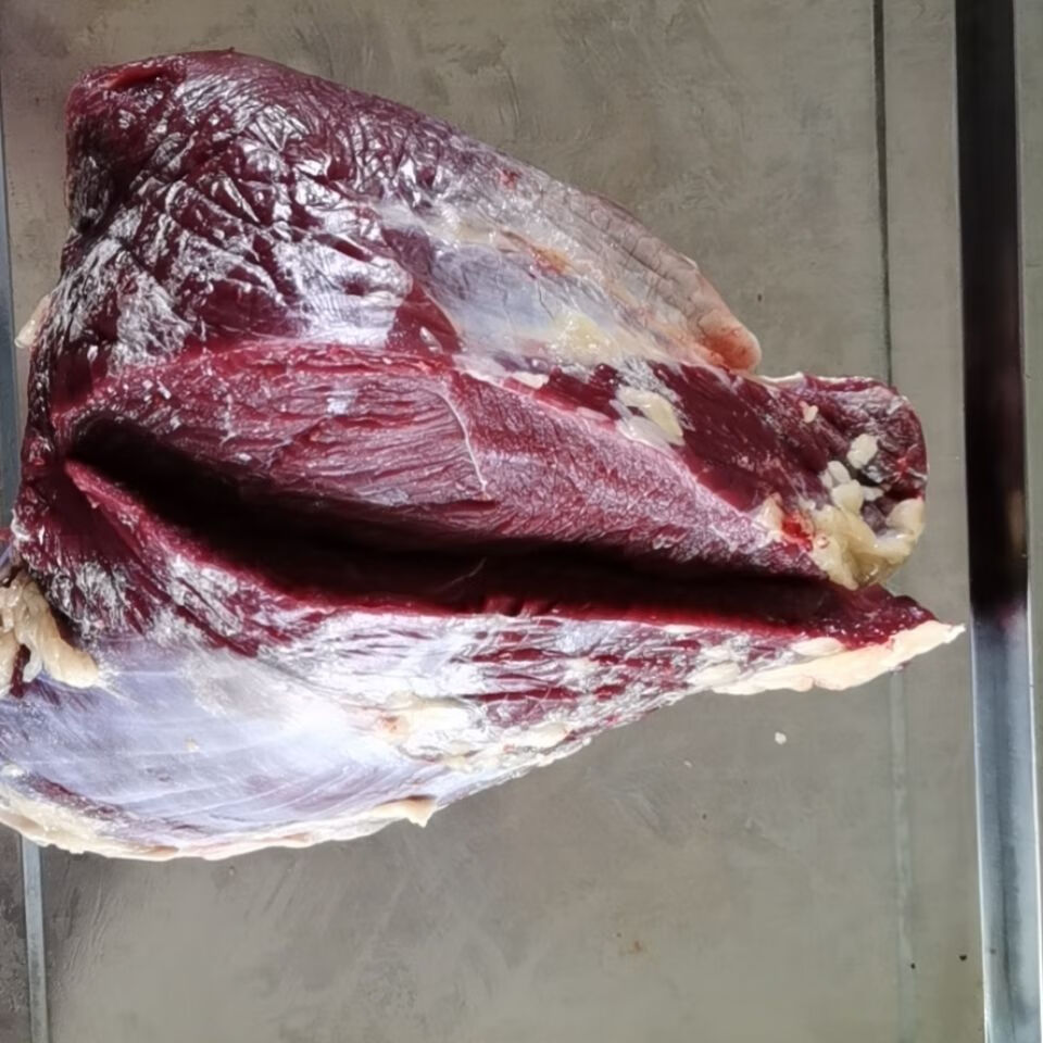 鸵鸟肉新鲜农家散养现杀整只鸵鸟腿肉去筋膜烧烤食材生鲜芳玫 2斤鸵鸟