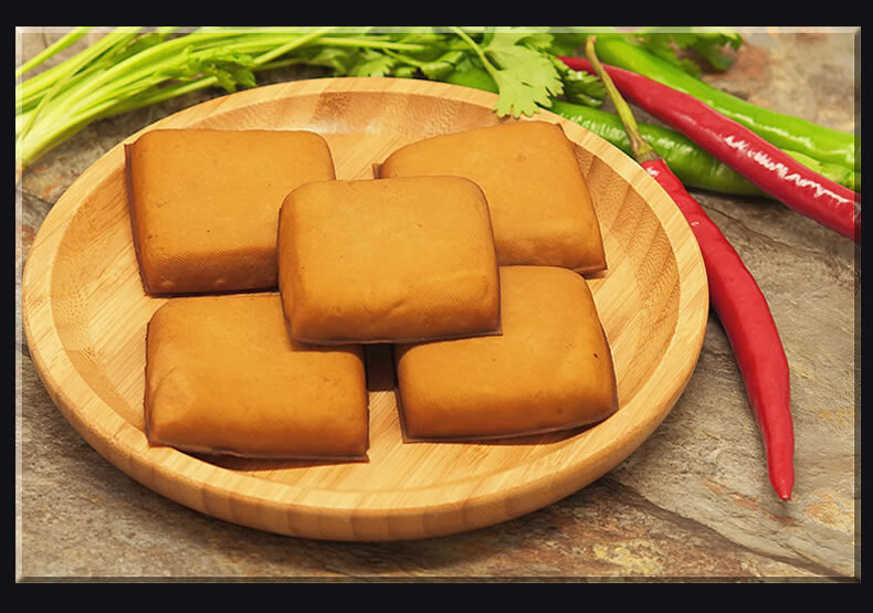 攸县香干238g*4包鲜嫩软豆腐湖南素肉非武冈卤豆干南二里特产【图片