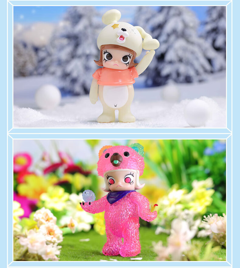 molly大久保instinctoy娃娃侵蚀盲盒pop·mart 泡泡·玛特一套潮玩