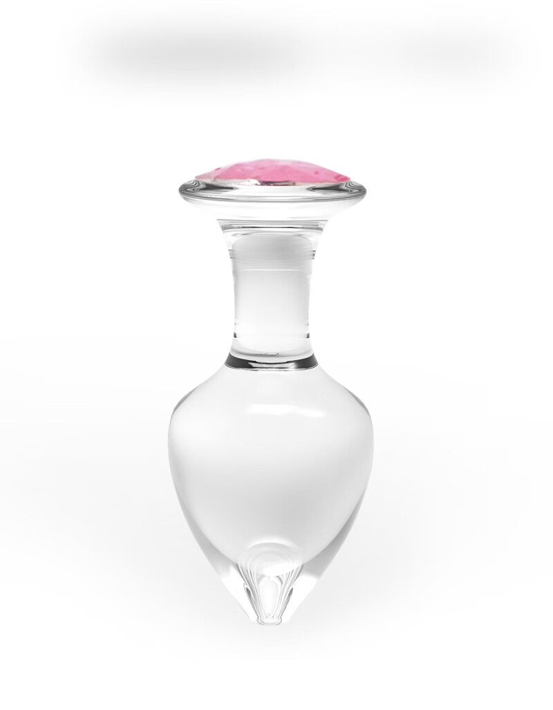 私密发货后庭透明玻璃肛塞女用扩肛器小号扩肛塞外出穿戴后庭扩张男用